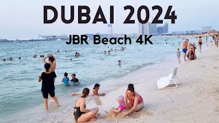 "Jumeirah Beach 🇦🇪 : Dubai's Best Beach Walking Tour 2024"