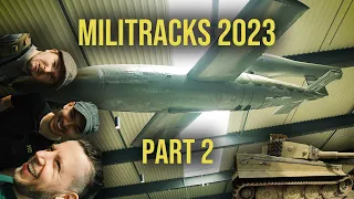 Militracks 2023 at war museum overloon part 2! riding along in a kettenkrad! - rare vehicles