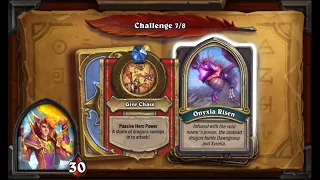 Dawngrasp vs.  Onyxia Risen 7/8 : Hearthstone Book of Mercenaries