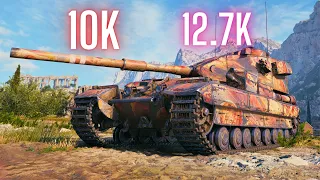 World of Tanks FV215b (183)  10K Damage 6 Kills & FV215b (183)  12.7K Damage 8 Kills