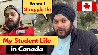 My Student Life in Canada | Full of struggle but never gave up | Gursahib Singh Canada