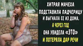 Выгнала падчерицу из дома. А через год она увидела "ЭТО" и обомлела