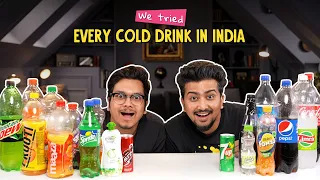 We Tried Every Cold Drink In India | Ok Tested