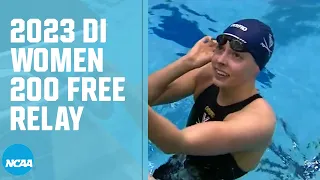 Women's 200 freestyle relay - 2023 NCAA Swimming Championships