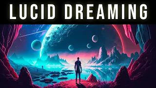 Explore The Dream World | Deep Lucid Dreaming Binaural Beats Music | Black Screen REM Sleep Music