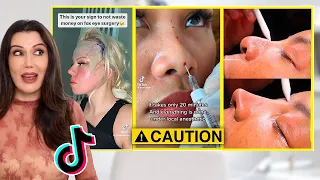 Reacting to UNREAL Plastic Surgery Tiktoks