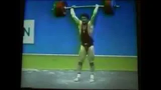 USSR Weightlifter, Aleksandr Kurlovich, World Record Clean & Jerk attempt 586 Pounds