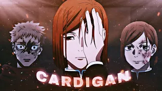 "Goodbye, Nobara"💔 - Cardigan [Edit/AMV] | Jujutsu kaisen