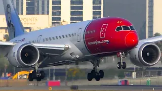 20 LANDINGS in 8 MINUTES at LAX | Los Angeles Airport Plane Spotting