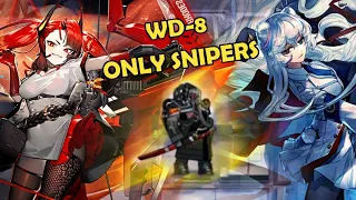 [Arknights] WD-8 only 6 Snipers w/ Toddifons