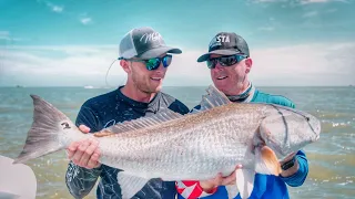 Family Fishing Trip | Targeting BIG Speckled Trout & GIANT TROPHY Redfish | (Galveston TX)