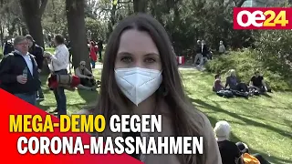 Wien: Mega-Demo gegen Corona-Maßnahmen