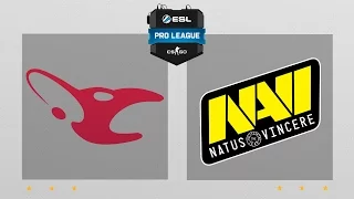 CS:GO - Mousesports vs. Na'Vi [Nuke] Map 1 - ESL Pro League Season 5 - EU Matchday 27