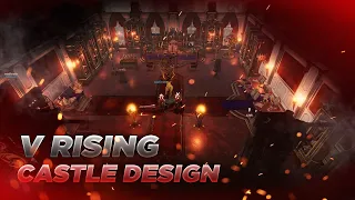 V Rising Castle Design | Max Level Castle on PvE Server | (V Rising Kale Tasarımı)