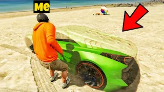 GTA 5 : Stealing A NEW INVISIBLE CAR !! MALAYALAM