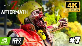 World War Z Aftermath | Walkthrough Chapter 7 Gameplay FULL GAME (4K UHD 60FPS) - No Commentary