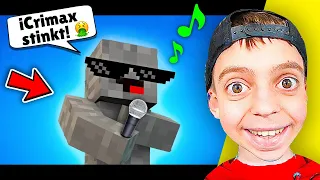 KLEINER MAX reagiert auf ALLE YOUTUBER SONGS! 😲 (Benx, Alphastein, iCrimax)