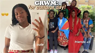 grwm for cultural day! | (my LAST DAY of school)