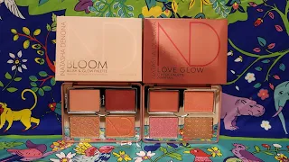 Natasha Denona Bloom Blush and Glow Palette vs Love Cheek Palette Reviews and Comparison