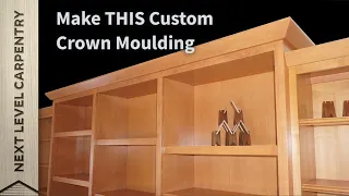 Make Custom Crown Moulding