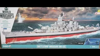 COBI 4812 - PANCERNIK USS MISSOURI SPEEDBUILD REVIEW