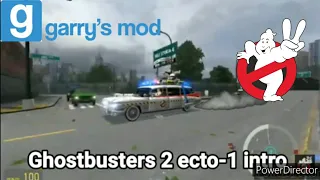 Ghostbusters 2 ecto-1 intro G-mod recreation