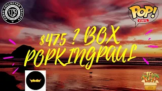 $475 POPKINGPAUL FUNKO POP MYSTERY BOX ....FUNKO GRAIL
