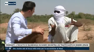 glos:HOT-SPOTs - frontiere Niger - Intervistando "trafficanti di migranti" RAI NEWS 18 luglio 2018