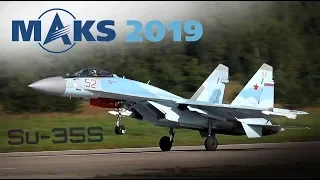 MAKS 2019 ✈️ SU-35 HACKED PHYSICS! - HD 50fps