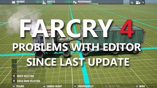 Far Cry 4 Map editor problems