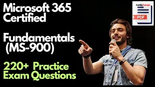 Microsoft 365 Certified Fundamentals | 50 Real Exam Question and Answers | Pass MS-900 Exam Part - 1