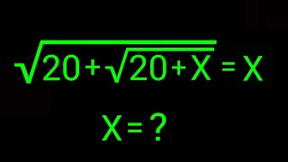 A Nice Algebra Equation | Math Olympiad Problem