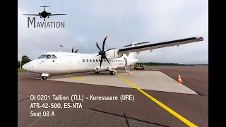 Nyxair, ATR-42-500, Tallinn (TLL) - Kuressaare (URE)