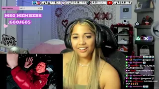 Mya Salina REACTS to Lil Mabu - TRIP TO THE HOOD (Official Music Video)