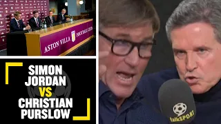 JORDAN VS PURSLOW!🔥 Simon & #AVFC chief Christian Purslow clash over how much the PL helps EFL clubs