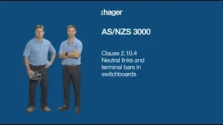 AS/NZS 3000:2018 wiring rules: tunnel terminals in neutral bars