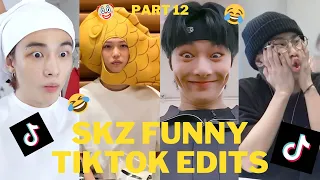 SKZ FUNNY TIKTOK EDITS TO BRIGHTEN YOUR DAY (34 min long of cursed edits) PART 12