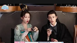 [Eng Sub]Esther Yu and Dylan Wang Interview at Filming Site (Love Between Fairy And Devil)