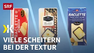 Raclette im Test: Nur ein Käse überzeugt | 2023 | Kassensturz | SRF