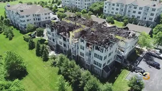 Dozens Displaced After Massive Fire Rips Through Chester County Apartment Building