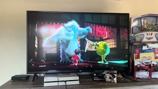 Monsters Inc (2001) Boo scares the monsters