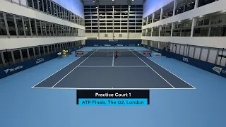 2019 Nitto ATP Finals: Live Stream Practice Court 1 (Saturday)