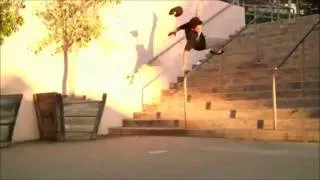 Nyjah Huston Falls out the sky