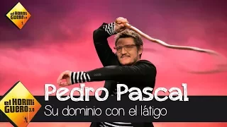 Pedro Pascal saca su lado más salvaje demostrando su dominio con el látigo - El Hormiguero 3.0