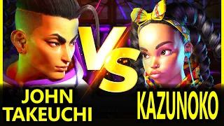 SF6 ▶ John Takeuchi (Jamie) vs Kazunoko (Kimberly) | Street Fighter 6