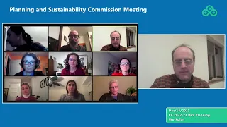 Planning and Sustainability Commission 12-14-2021