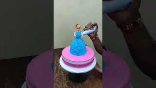 Amazing Beautiful Doll Cake design #shortvideo #trending #ytshorts #viral