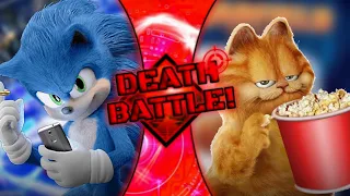 Fan Made Joke Death Battle Trailer: Movie Garfield Vs Movie Sonic (20th Century/Paramount) S4