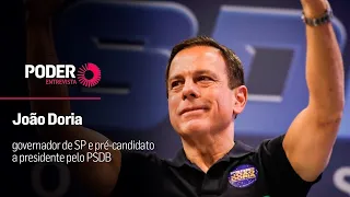 Poder Entrevista: João Doria, governador de SP e pré-candidato a presidente pelo PSDB