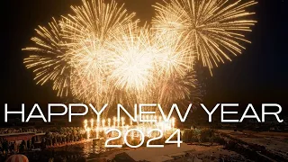 HAPPY NEW YEAR 2024 - FIREWORKS SHOW IN DISNEYLAND PARIS - FWSIM